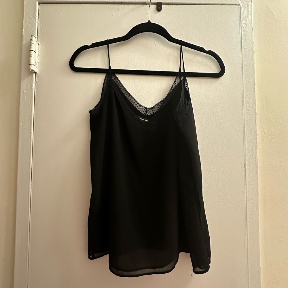 Zara Top, S, Black